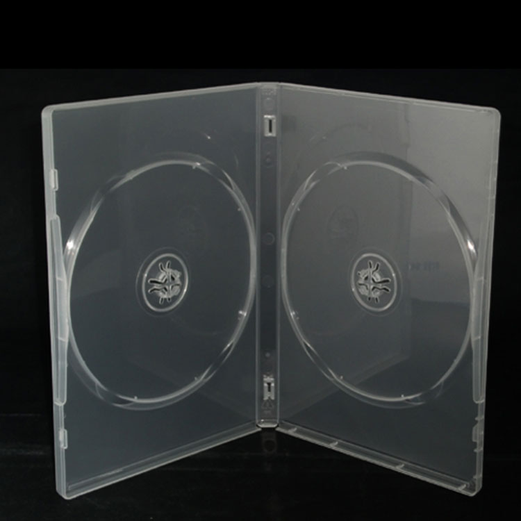 ダブル 14mm ブラック DVD ケース