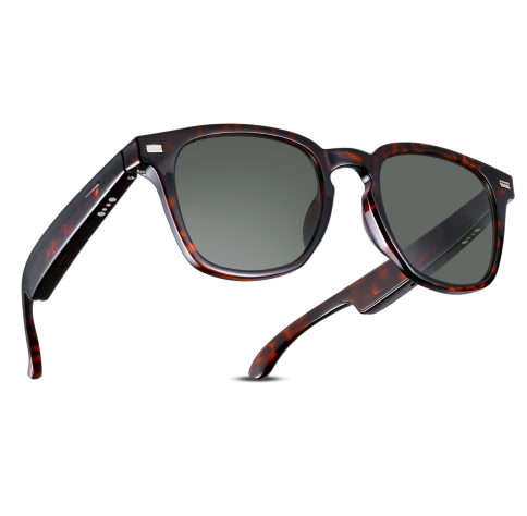 レトロスタイルのスマートオーディオグラス