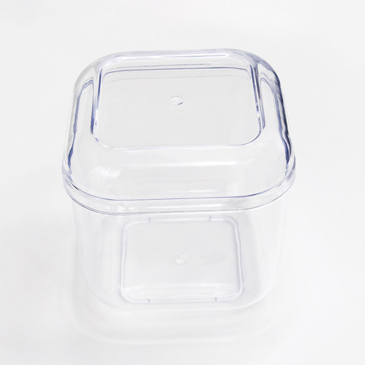 丸いプラスチック製フードボックス